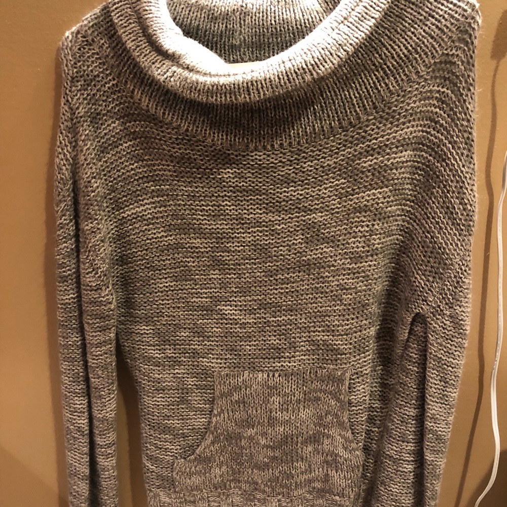 Cowl-Neck Sweatshirt